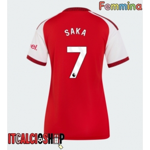 Arsenal Bukayo Saka #7 Prima Maglia Femmina 2026-27 Manica Corta Arsenal Bukayo Saka #7 Prima Maglia Femmina 2026-27 Manica Corta